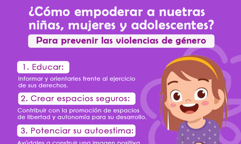 Imagen alusiva a Cómo empoderar a niñas, mujeres y adolescentes para prevenir las violencias.