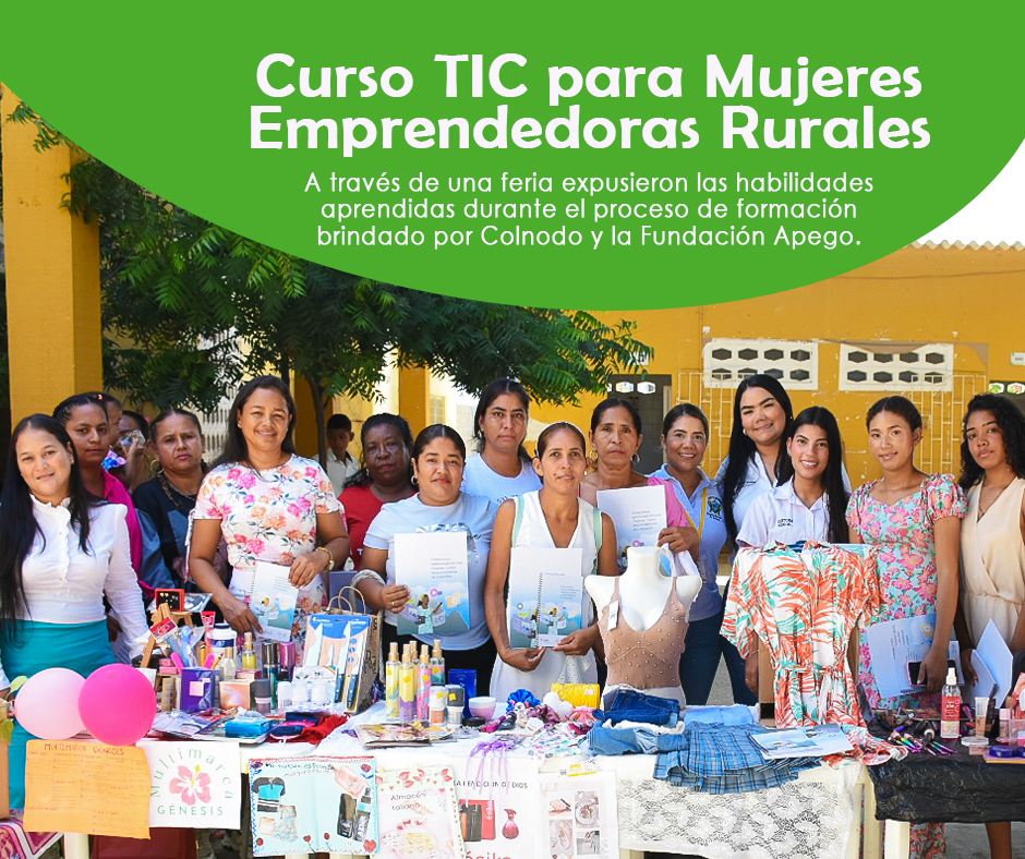 Imagen alusiva a Curso TIC para Mujeres Emprendedoras Rurales 