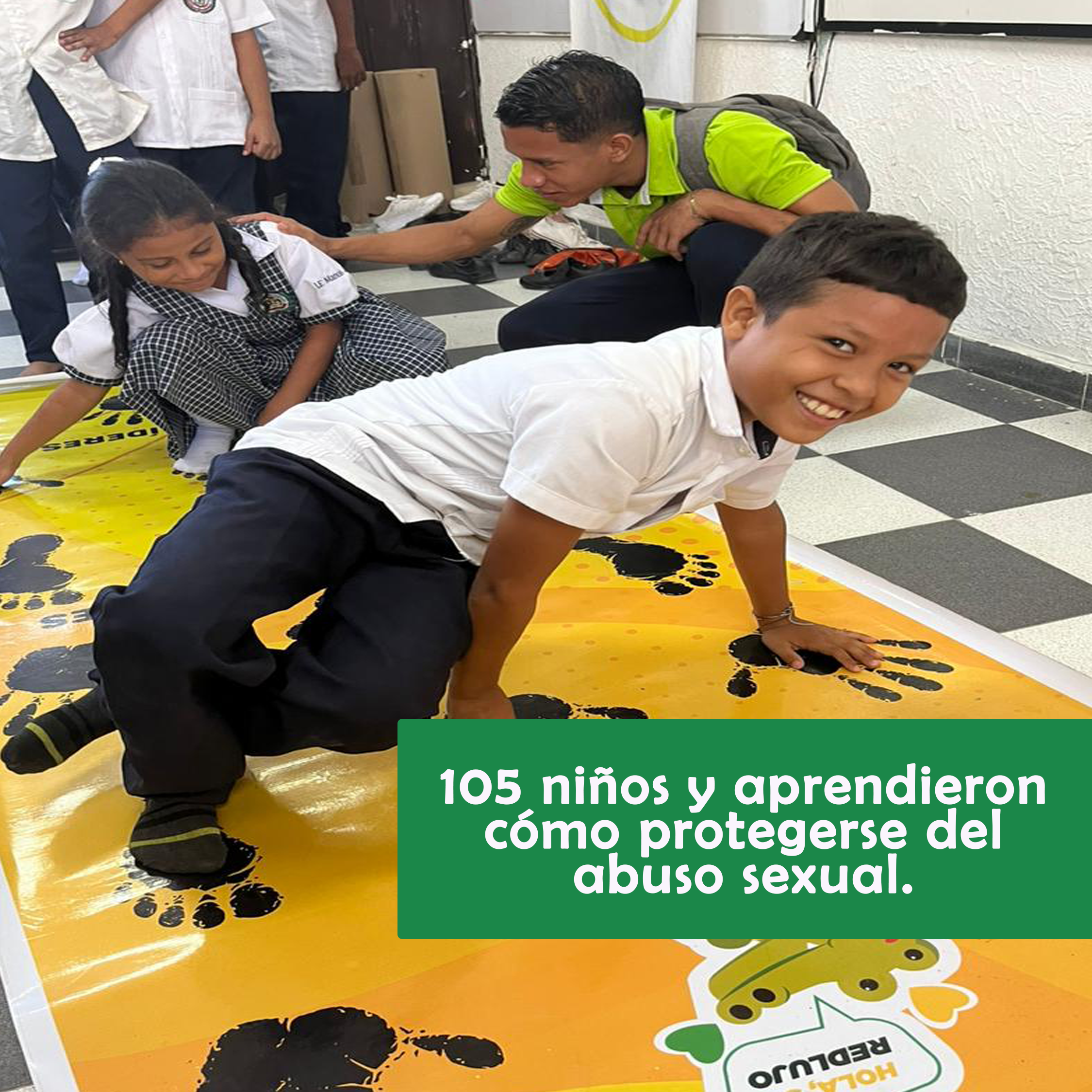Imagen alusiva a En 2023, 105 niños y niñas del colegio público Manuel J del Castillo aprendieron cómo protegerse del abuso sexual.