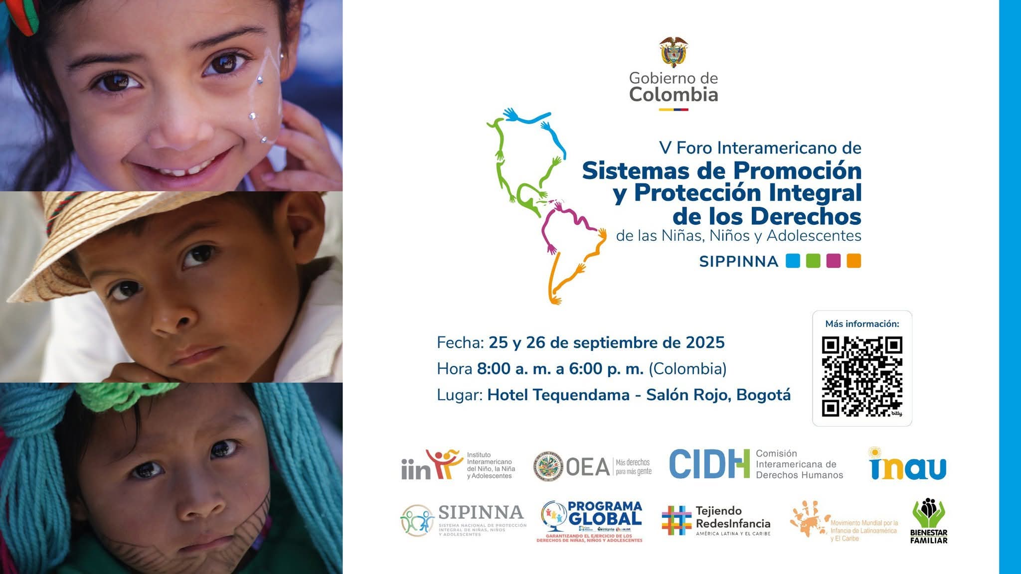 Imagen alusiva a V Foro Interamericano por los Derechos de los Niños...  